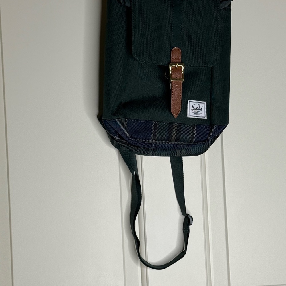 Herschel Supply Company Forest Backpack  Sling with Leather Accents - Picture 2 of 6